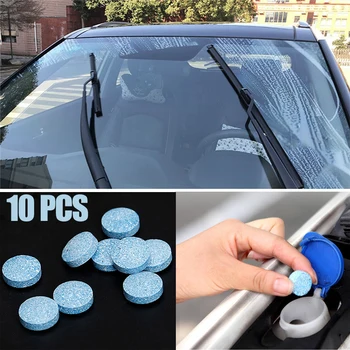 10PCS/Pack(1PCS=4L Vode)Auto Čvrst Brisače Dobro Seminoma Brisače Auto Prozor Čišćenje Živahni tableta Vjetrobransko Staklo Čistiji