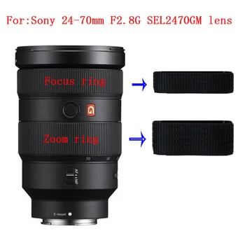 Novi originalni Zoom i Fokusirati se stisak Gumene Prsten popraviti dijelove Za Sony FE 24-70mm F2.8 GM SEL2470GM Objektiv