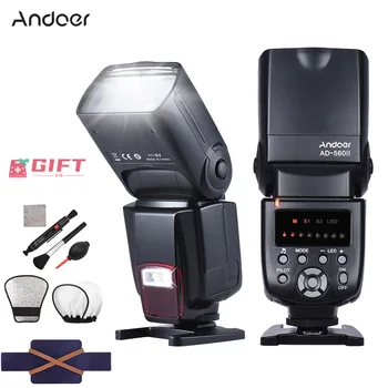 Andoer AD-560II Pro Blic Speedlite Na Blic GN50 Svetlo Filteri Difuzor Zgodne Cipele za Canon nikon-om Olimp DSLR