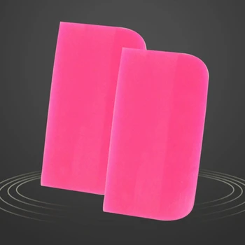 10*5.5 cm Roze Grebalica Mekan Gume za Pranje Nijansu Alat Čašu Vode za Brisače Auto Styling Naljepnicu Pribor Prozor Film Karticu Metle