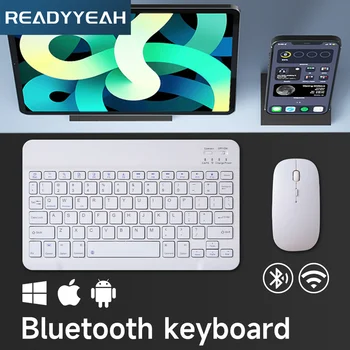 Bluetooth Tastaturu za IOS Android Prozore za iPad Tastaturu Zrak Mini Pro Bežični Tastaturu Miš za Xiaomi Jabuka firmu huawei Tableta