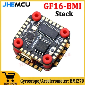 JHEMCU GF16-BMI Gomilu F405-BMI Kontrolor Leta BMI270 M/OSD AT7456E BLHELI_S 2-4 13A 4in1 J Dshot600 za FPV Mikro Drona
