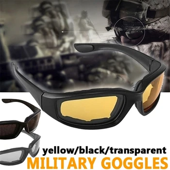 Na otvorenom bickl naočale CS taktički lov pucnjave vazdusni jastuk zaštitne naočale motor windproof naočale