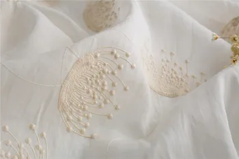 Visokog kvaliteta ramie pamuka tissu Stereo vez tkanine Mode majicu ogrtač haljinu cheongsam mozaik