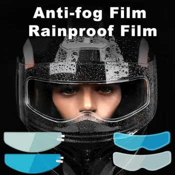 Univerzalni Motor Kacigu Rainproof Film Sigurnost Vozi Trajnih Nano Prevlaka Naljepnicu Anti-Magla Film Moto Kacige Pribor