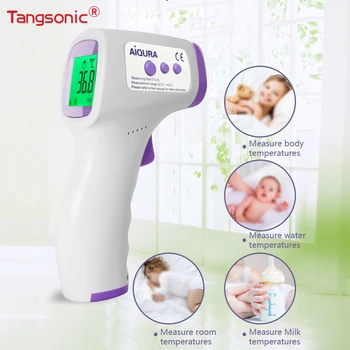 Tangsonic Digitalni Infracrveni Termometar za Celo Uvo Lcd Tijelo Groznica Bebu Odrasle Temperatura Ne Kontakt Medicinske Termometro