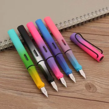 Luksuz Naliv-pero kaligrafiju Multi-funkcije olovku 0.38 mm EF 0.5 mm F Nib školske potrepštine papiru olovke Kawaii mastilo