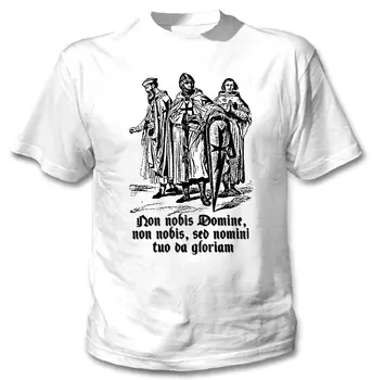 Novi Modni Smiješno majicu Vitez Templara Crusader T Majice Ljudi Pamuka Kratki Rukav majice na Hip Hop Majice Najviše Harajuku Streetwear