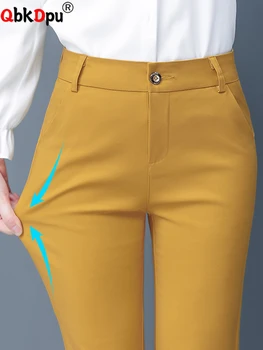 Candy Boja Slim Odijela Pantalone 2023 Nova Žena je STARI Ured Olovku Pantalone Mode Proljeće Ljeto Formalni Zglob-dužinu Pantalons