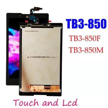 Crni Visokog kvaliteta, Dodirni Ekran Digitizer Čašu+LCD Prikaži Za Lenovo TB3-850F tb3-850 tb3-850F tb3-850M