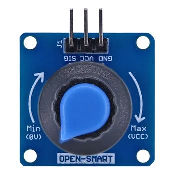 Plavi Rotary Ugao Senzor Modul Svjetlo / Kontrolu glasa Prilagodljiva Potentiometer / Dugme Prekidac Rotary Ugao Senzora za Arduino