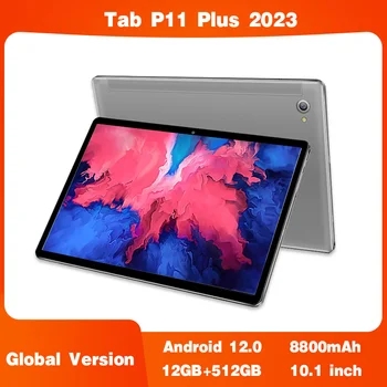 Tab P11 Plus 2023 Globalne Verzija 12GB 512GB 10.1 Cm Ekran Snapdragon 888 Tableta Okta Jezgro Android 12 WiFi 4G Mreže Tablete