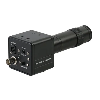 1/3 Cm Senzor 800TVL HD Industrijske CCD Kameru BNC Digitalnog Video Mikroskop+130X Zoom Srednjoj Radi Udaljenost C-mount Objektiv