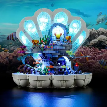 Hprosper DOVEO Svjetla Za 43225 Disney Mala Sirena Kraljevski Clamshell Bloka Ukras Lampu (Model Nije Uključena)