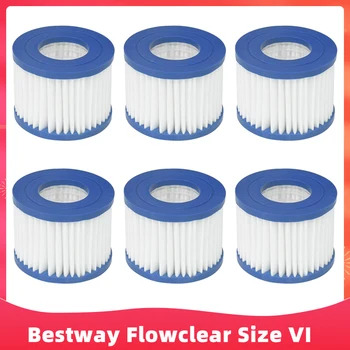 Bazen Filter Za Bestway Flowclear Veličine VI Zamjena Filter Patrone za Lay-Z-Spa Rezervnih Dijelova - Miami Vegas Pariz