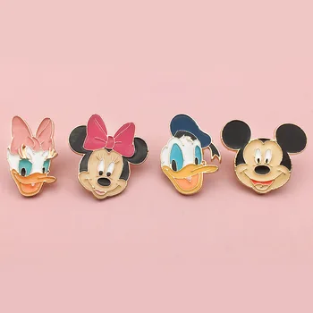 Disney Mickey Mouse Broš Paja Patak Značku Crtani Emajl Pin Sladak Nakit Odjeću Šešir Ukrasni Pribor Nakit Darove