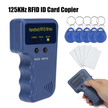 RFID Duplikator ID Ručnim 125khz Ključ Kopirku Čitač Pisac Čitač Karticu Kloner Programer Pisanje Ključ Kartica Keyfobs