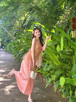 2023 Thai tradicionalne azijska fotografije plesnu izvedbu tajlandu kostim putovanja haljinu berba thai odjeću seksi haljinu, set