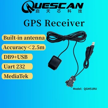 RS232 GPS Prijemnik DB9 GPS Prijemnik GPS Modul FT991 Marinac Radio GPS Antenu Prijemnik Vozilo GPS Nmea0183,za 3,3-5.0 v,9600bps,1hz