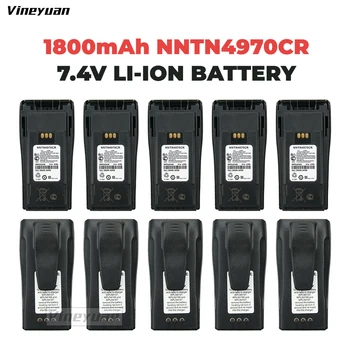 10PCS 1800mAh NNTN4970CR Li-ion Baterija za motorno ulje CP140 CP150 CP160 CP380 PR400 EP450 XiR P3688 Radio--NNTN4497CR NNTN4851