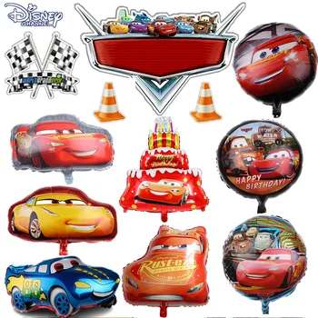 NOVI McQueen Auto Folije Balon Disney Rođendan Ukras Djeca Usluge Igračke bebu balon Kući Dekor sportskih Auta Globos