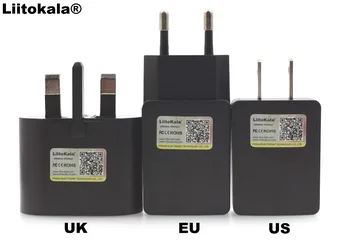 Liitokala 1A 2A USB Prenosni Uključi EU / NAS / UK Uključi Lii100 Lii202 Lii402 Punjač Univerzalni Uključi