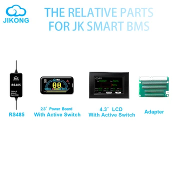 Jikong BMS RS485 MOGU modul i LCD prikaži Adapter