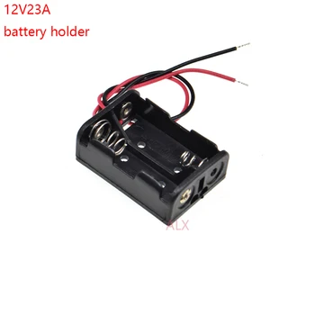 5PCS 2x 12V23A 12V 23A baterija držač sa žica vodi Puni se Baterija slučaj Kutiji diy 2 mjesto 2*12V23A Oklop stanovanje