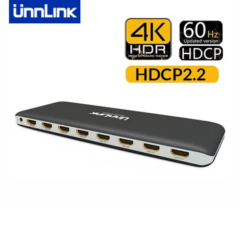 UNNLINK HDMI Prekidač 7x1 HDMI Površine UHD 4K60Hz HDR HDCP2.2 3D Sa IR za Xbox Jedan S/X PS4 PS3 DOVEO Pametan TV Mi Box3