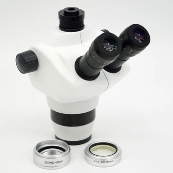 4X-100X Visokog Kvaliteta Simul-Glavna Laboratoriju Trinocularni Stereo Mikroskopom 8X-50X Kontinuirani Spojeni Zoom Zuma