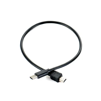 Novi 1pcs USB Tip-c da Mini USB Kablovsku USB-C Muškarac da se Mini-B Muškarac Pretvarač Adapter Trag Podatke Kabl