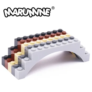 Marumine Bloka 1x12x3 Arch MCP Brick Dijelove 5PCS Skladu sa 14707 6108 Kreativni Izgradi Most Model Komplet Pribora