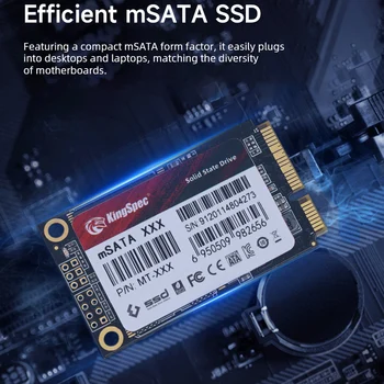KingSpec mSATA SSD 1TB 2TB 512GB Čvrsto Stanje Disk SATA III 64gb 128gb 256gb Ssd Hard Disk za Laptop Notes Mini SSD Vozim