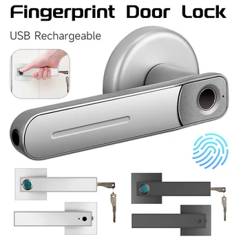 USB Puni se Protiv Krađe Otisak Vrata Zaključati Podnijeti Pametan Električni Biometrijskih Keyless Sigurnosti Ulazak sa 2 Ključeve od Kuće